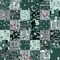Sykel Enterprises-Michigan State University Cheater Quilt Printed Cotton Fabric-Michigan State Spartans Cotton Fabric with Patchwork Cheater Quilt Print-60” Width